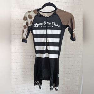 Love the Pain Triathlon cycling suit